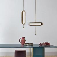 Luminaire suspendu moderne et créatif pour chevet et salle à manger, style nordique, pour îlot et table à manger ronde.