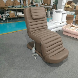 KISEN Hot Sale Electric Massage Therapy Table 3 4 Motors Facial Brown Lash Beauty Treatment <b>Bed</b> <b>for</b> Dental Clinic Beauty Salon - Product Image 1