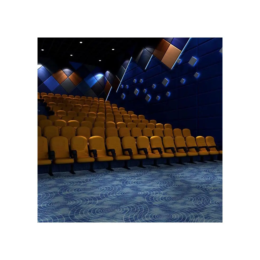 Schall dämmung Kino Teppiche Wand-zu-Wand-Teppich neues Modell Teppich Kino Bodenbelag Schutz matte
