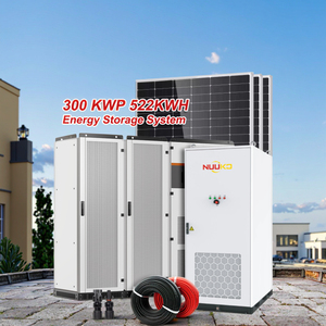 Sistema de Energía Solar Industrial Todo en Uno de 300kW con Batería de 522kWh y Kit de Almacenamiento de Energía Híbrido de 250kW con Refrigeración - Product Image 1