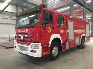 Camion de Secours d'Urgence Neuf Howo 4x2 pour Extinction d'Incendies et Démantèlement, Véhicule Léger Intégré avec Citerne à Carburant Diesel - Product Image 4