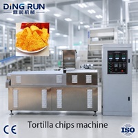 Machine de fabrication de chips de maïs extrudées pour snacks tortillas frits
