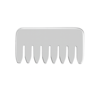 Peigne Gua Sha en Acier Inoxydable, Outil de Thérapie pour Lifting Facial et Massage du Cuir Chevelu et du Corps