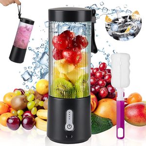 Mixeur portable personnalisé avec logo, 450 ml, pour l'extérieur et les voyages, vente en gros - Product Image 1