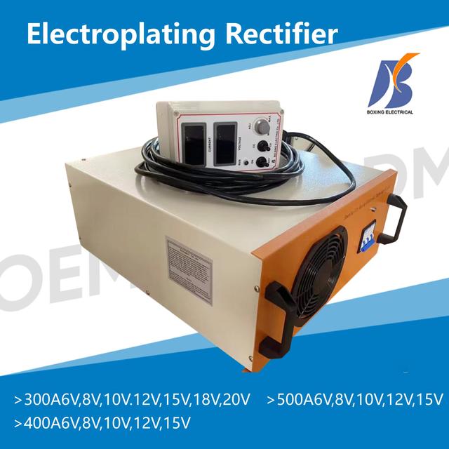 AC/DC 12V 300 Amp Electroplating Rectifier with Low Ripple