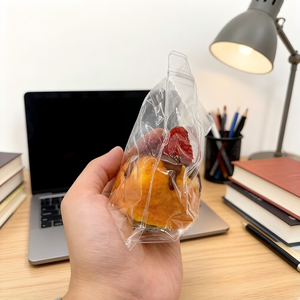 Juguete de Silicona con Forma de Tarta de Chocolate y Frambuesa, Juguete Antiestrés, Simulación de Postre, Alivio del Estrés, Antiansiedad, Unisex - Product Image 6
