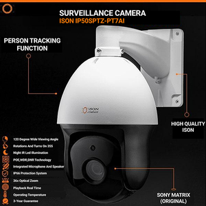 Chuyên nghiệp 4MP Thông Minh Kỹ thuật số IP PoE CCTV <span class=keywords><strong>Camera</strong></span> An Ninh Chất lượng cao 36x Zoom PTZ xoay ison SD Thẻ đám mây - Product Image 3