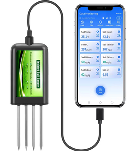 Sensor Multi Parameter Tanah 8-in-1 Pengukur Kelembaban Tanah dan <span class=keywords><strong>PH</strong></span> dengan Antarmuka RS485 Perlindungan IP68 untuk Pemantauan Pertanian SS316 - Product Image 4