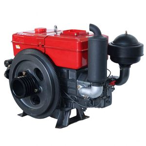 Nouveau moteur diesel monocylindre 4 temps Aokai ZS1125 refroidi par eau, démarrage électrique, 30 CV, directement du fabricant - Product Image 2