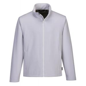 PORTWEST - TK20WHRL Men's Print and Promo Softshell (2L) chaqueta blanca-EAN 5036108362240 ALL WEATHER PROTECTION - Product Image 1