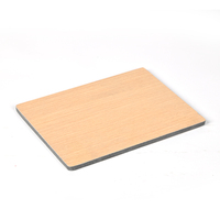 Papan laminasi ringkas HPL tahan api Modern untuk meja komputer multifungsi kantor