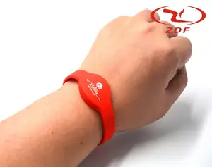Schlussverkauf individueller Druck NFC-Armband Armband Silikon-Logo Druck Formverarbeitung Dienstleistungen für Veranstaltung inklusive