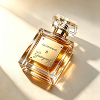 Étiquette métallique gravée sur mesure, autocollant de luxe pour flacon de parfum, plaque de logo de marque pour la décoration d'emballages cosmétiques