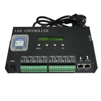 Consola RGB RGBW Pixels H807SA Proyecto de iluminación Pantalla Tarjeta SD Programable 8 Universe Dmx Artnet Protocol Controlador Led