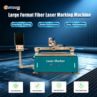 Machine de marquage laser à fibre à grande zone de travail pour armoires électriques et panneaux métalliques