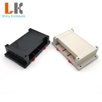 145*90*40mm bon prix boîtier de Rail Din en plastique boîtes ABS pour projets électroniques boîtier de Circuit boîte de jonction