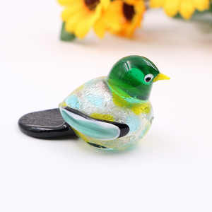 Güzel Murano el yapımı dekoratif cam kuş toptan - Product Image 2