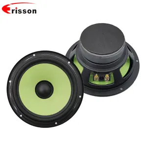 Profession elle OEM Green Paper Cone 6,5-Zoll-Tieftöner Auto-Mid-Bass-Lautsprecher für Autofahrer-Audio