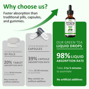 Teinture de marrue végétalienne à marque privée, <span class=keywords><strong>liquide</strong></span> naturel, supplément <span class=keywords><strong>d</strong></span>'Urtica Dioica, gouttes <span class=keywords><strong>d</strong></span>'<span class=keywords><strong>extrait</strong></span> de racine de marrue biologique - Product Image 3