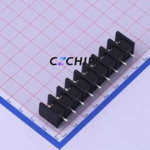 DBT30C-8.25-9P-BK-P Barrier Terminal Block Through hole Component (THT),P=8.25mm Connector Two Sides 8.25mm 1x9P Straight Pin - Product Image 2