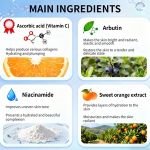 Suero Facial MRUIS de Marca Privada, Natural y Orgánico, con Vitamina C y E, Blanqueador, Iluminador de la Piel, Ácido Hialurónico, Antienvejecimiento e Hidratante - Product Image 3