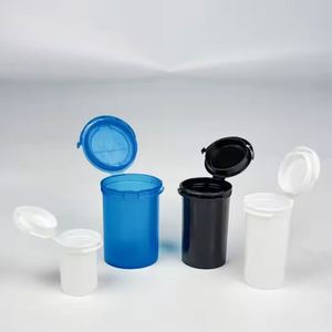 Frascos de plástico con tapa a presión a prueba de niños de 30 ml, con precinto de seguridad, para envasado de píldoras - Product Image 1