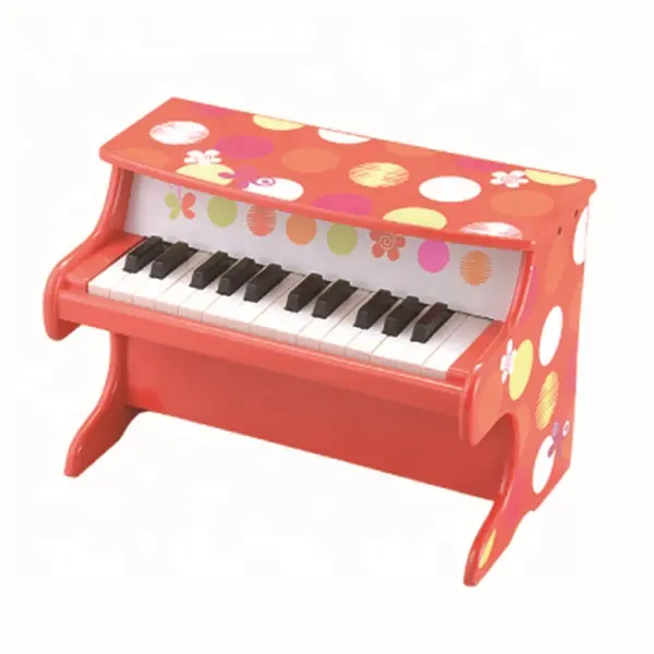 Child Happy Musical Toy Play 18 Keys Wooden baby Mini Piano