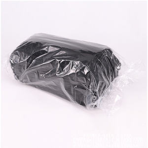 Masker wajah hitam sekali pakai tali telinga medis sekali pakai Astm F2100 Level3 hitam 3 lapis bukan tenun - Product Image 4