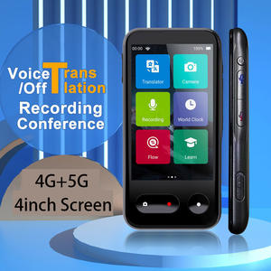 Appareil de <span class=keywords><strong>Traduction</strong></span> Vocale Intelligent IA T7 avec 138 Langues, Carte 4G & Wifi en Temps Réel, Écran Tactile Hors Ligne IPS - Product Image 2