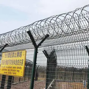 Recinzione di sicurezza con recinzione di sicurezza in acciaio a punta recinzione di sicurezza in acciaio ornamentale