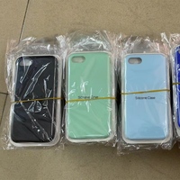 Coque en silicone liquide premium pour iPhone 17 16 15 14 13 Pro Max, toucher doux, protection intégrale avec logo personnalisé