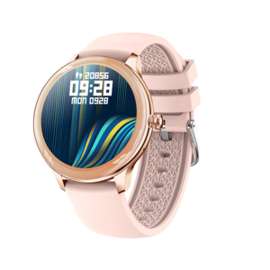 Bracelet de montre intelligente HZ34 de 1.09 pouces, 240x240 pixels, fréquence cardiaque, rappel <span class=keywords><strong>SMS</strong></span> - Product Image 4