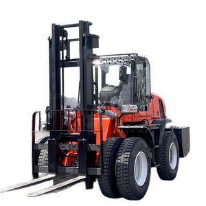 Chinese Four-wheel 3.0-ton 3.5-ton 4.0-ton <strong>Forklifts</strong> for <strong>All</strong>-<strong>terrain</strong> Mini-sized, <strong>Diesel</strong>-powered Off-road <strong>Forklifts</strong> - Product Image 4