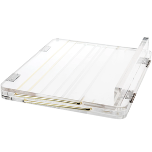 Expositor de Libros Plegable de Acrílico Transparente al por Mayor, Soporte de Lucite Transparente para Exhibición - Product Image 5