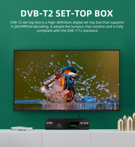 Receptor de <span class=keywords><strong>TV</strong></span> Digital Terrestre 1080P, Decodificador DVB-T2 FTA MPEG4, Receptor DVBT2 - Product Image 2