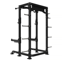 Ydyfit Rack de musculation multifonctionnel à usage commercial avec croisement de câbles - 4 montants pour musculation unisexe et fitness complet