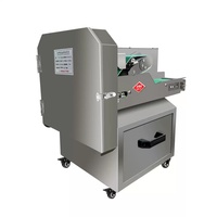 Automatische groente snijmachine met digitale besturing, fruit snijder en -dicer, elektrische voedselprocessor voor moderne restaurantketens
