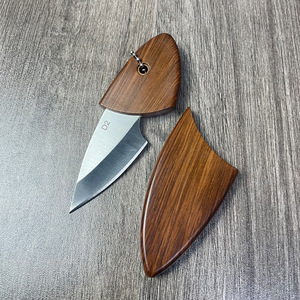 Mini faux wood <b>knife</b>, EDC (Everyday Carry) bag <b>knife</b>, outdoor <b>knife</b>, portable multi-purpose sharp fruit <b>knife</b>, package - Product Image 5