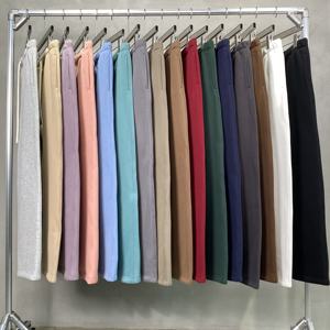 Custom Pants Heavyweight Cotton Fleece <b>Trousers</b> Oversized Baggy <b>Wide</b> <b>Leg</b> Plain Blank Loose Fit <b>Mens</b> Jogger Sweatpants - Product Image 2