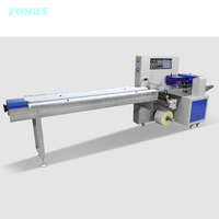 Machine d'emballage Langtai pour sachets de biscuits, bonbons, snacks et mini-glaces, avec imprimante de date intégrée
