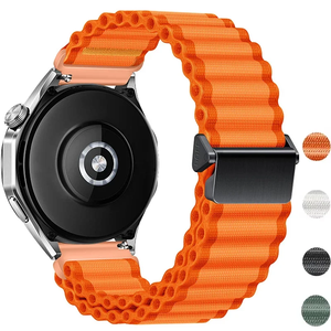 Upro สายไนลอน22มม. อเนกประสงค์สำหรับ Huawei GT6 Pro/ GT5สายกีฬาเส้นทางกลางแจ้งพร้อมตะขอและห่วงปลดเร็ว - Product Image 1