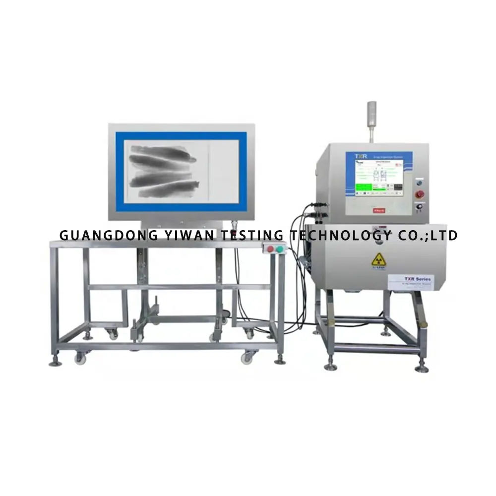 Venda superior digital máquina de inspeção do raio x tubo de inspeção industrial da comida no equipamento de teste