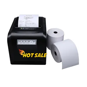 Wholesale Blank White Custom Printing 60*90mm Food Grade Cash Register Thermal Printer Paper