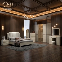 Ensemble de chambre à coucher au design moderne, finition ultra brillante, panneaux de haute qualité, pour mobilier de chambre, installation facile