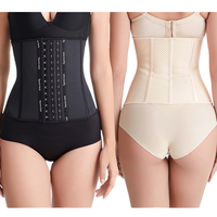 Faja colombiana de compresión, moldeadora de cuerpo, control de abdomen, faja reductora de cintura para mujer