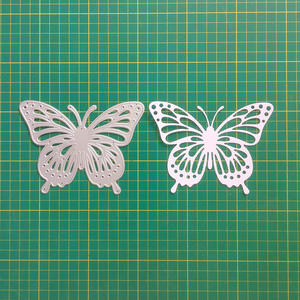 Benutzer definierte Schmetterling Metalls chneid werkzeuge Kohlenstoffs tahl gestanzt für Diy Scrap booking Card Making Schablonen Fotoalbum Dekor - Product Image 2