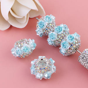 ดอกกุหลาบเพ้นท์มือ ปี 2025 ทำจากลูไซต์ ผสมสี รูปทรงไม่สม่ำเสมอ สำหรับงานประดิษฐ์ DIY สร้างสรรค์ ทำปากกา เครื่องประดับ สร้อยข้อมือ สร้อยคอ - Product Image 2