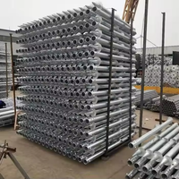 Ancre de clôture robuste de qualité Q235 fabriquée en acier au carbone brut, fabriquée en Chine