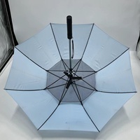Parapluie de golf coupe-vent et anti-UV, pliable 8 baleines, grande taille, impression de logo, pour adultes, fabriqué en Chine