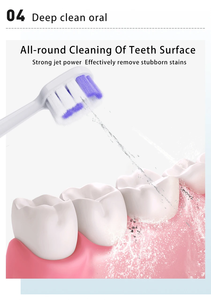 Hydropulseur et brosse à dents électrique 2-en-1 pour des dents propres et saines - Product Image 4